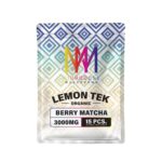 Organic Lemon Tek Berry Matcha Gummies with 3000mg Psilocybin