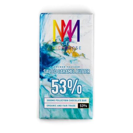 Magic Mushroom Chocolate Bar – Salted Caramel Butter with 3000mg Psilocybin