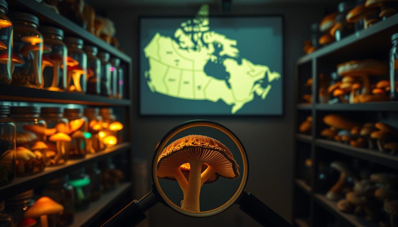 magic mushrooms legal status Canada