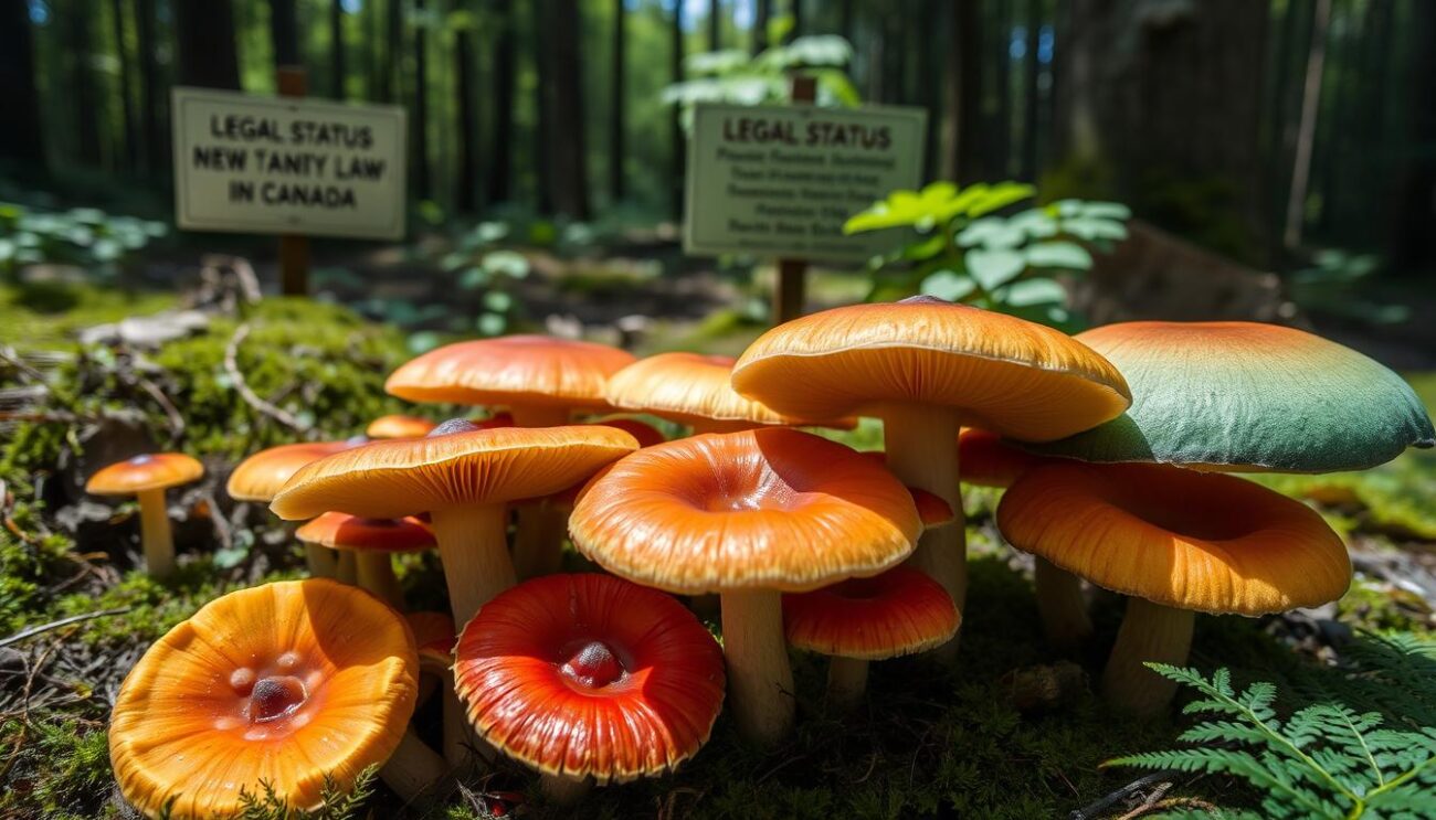 magic mushrooms legal status Canada